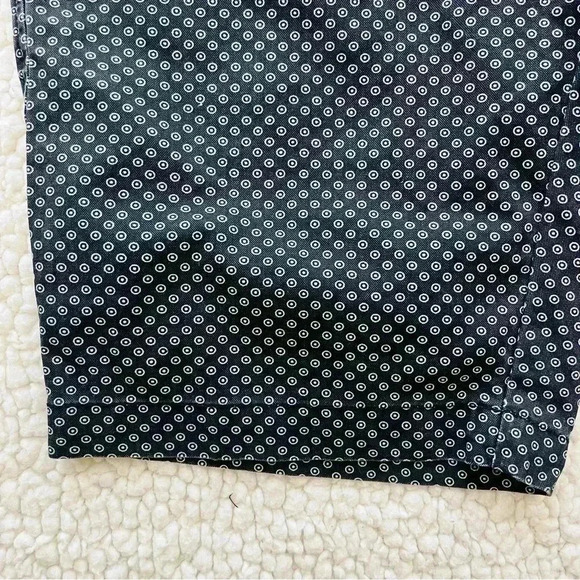 Banana Republic Navy Aiden Flat Front Cotton Chino Mens Shorts Size 29 - Picture 4 of 14